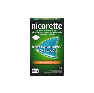 Nicorette Freshfruit Gum 2mg léčivé žvýkací gumy 30