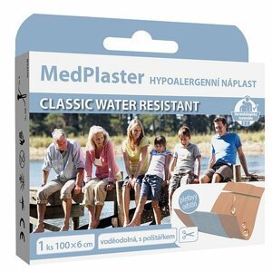 Medplaster Náplast Classic Water Resist.100x6cm