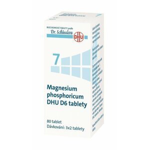 Magnesium Phosphoricum DHU D6(D12) 80 neobalených tablet