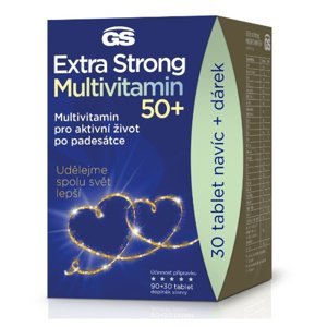 Gs Extra Strong multivitamin 50+ 90+30 tablet zdarma