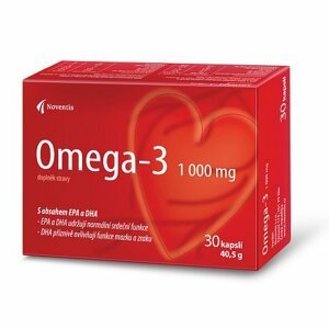 Omega-3 1000mg Cps.30 Pro Zdravé Srdce A Cévy