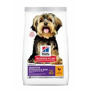 Hill S Science plan Sensitive Adult Small Chicken pro psy 1,5kg