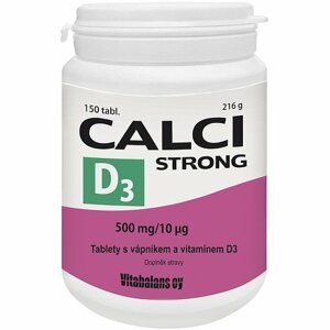 Calci Strong+vit.d3 Tbl.150 Vitabalans