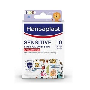 Hansaplast Sensitive Zvířátka Large náplast 10ks