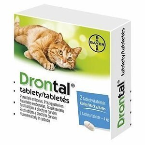 Drontal kočky 2 tablety