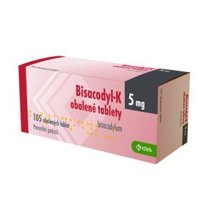 Bisacodyl Krka 5mg 105 tablet