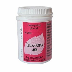 Bella-donna AKH C99 60 neobalených tablet