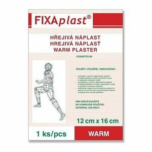 Fixaplast Warm Kapsaicinová Hřej.nápl.12x16cm 1ks