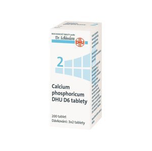 Calcium Phosphoricum DHU D6(D12) neobalené tablety 200