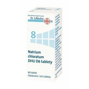 Natrium Chloratum DHU D6(D12) 80 neobalených tablet