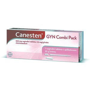 Canesten Gyn Combi Pack krém a vaginální tableta 1ks