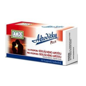 Afroditky Plus Tobolek 30 Pro Sexuál.apetit Fytopharma