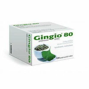 Gingio 80mg potahované tablety 120