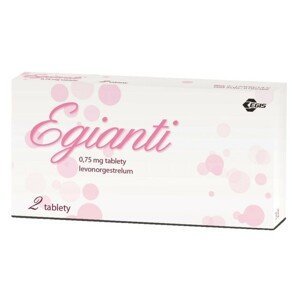 Egianti 0,75mg 2 tablety