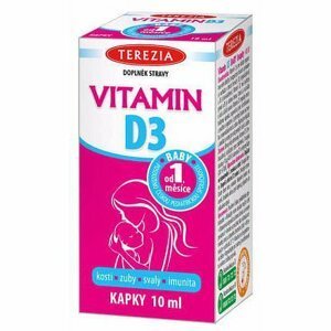 Terezia Vitamin D3 Baby Od Narození 400 Iu 10ml