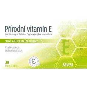 Favea Přírodní Vitamín E Tbl.30