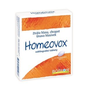 Homeovox 60 sublingválních tablet