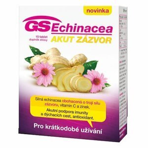 Gs Echinacea Akut Zázvor Tbl.15