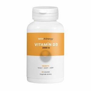 Movit Vitamin D3 2000 I.U. 50 mcg 90 kapslí