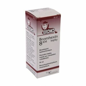 Bromhexin 8 KM kapky 8 mg/ml 50ml