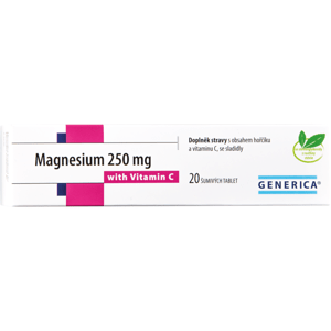 Magnesium 250mg Tbl.eff.20 S Vitam.c Generica