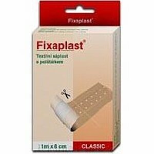 Fixaplast Classic Tex.náplast S Polštářkem 1mx8cm