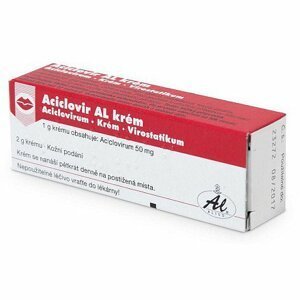 Aciclovir Al 50mg/g krém 2g