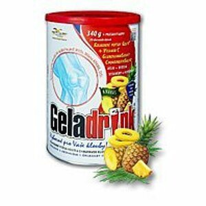 Geladrink Plus+ Práškový Nápoj Ananas 340g