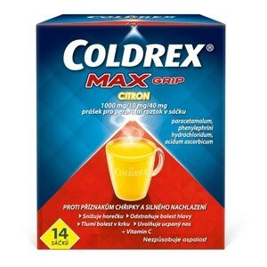 Coldrex MAXGrip Citron sáčky 14 ks