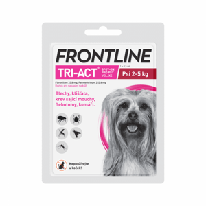 Frontline Tri-Act Spot-on pro psy XS 0,5 ml 1 pipeta