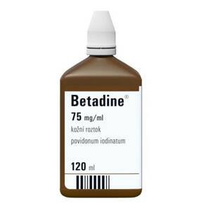 Betadine chirurgická tekutina 120 ml