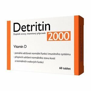 Detritin 2000 Iu Vitamin D3 60 Tablet