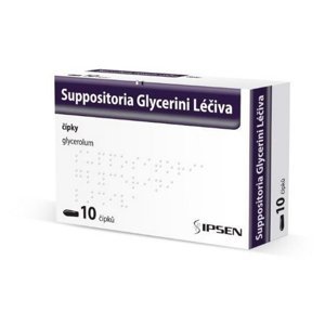 Suppositoria Glycerini Ipsen 1,81 g 10 čípků