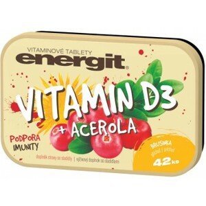 Energit Vitamin D3+acerola Tbl.42