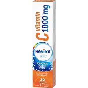 Revital C Vitamin 1000mg Pomeranč Tbl.eff.20