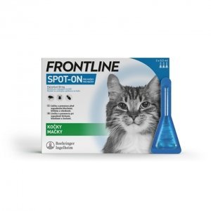 Frontline spot-on pro kočky 0,5 ml 3 pipety