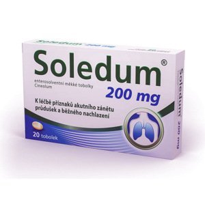Soledum 200mg 20 měkkých tobolek