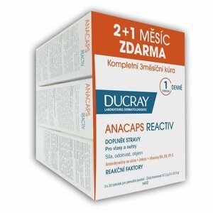 Ducray Anacaps Reactiv-reakční Vypad.vlasů Tobolek 90