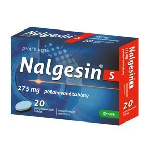 Nalgesin S 275mg potahované tablety 20x1 ii