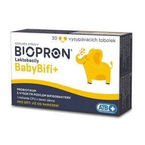 Biopron Laktobacily Babybifi+ Tobolek 30 EXPIRACE 28.02.2024
