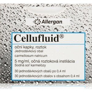 Cellufluid 5mg/ml oční kapky jednodávkové 30x0,4ml