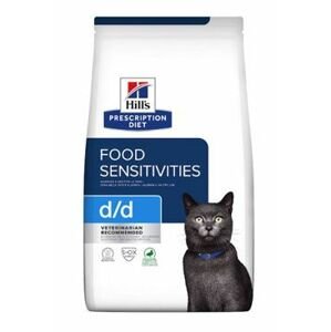 Hill S Prescription Diet D/D Duck&green Pea pro kočky 1,5kg