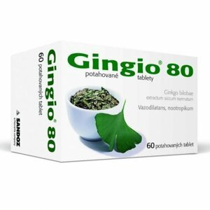 Gingio 80mg potahované tablety 60