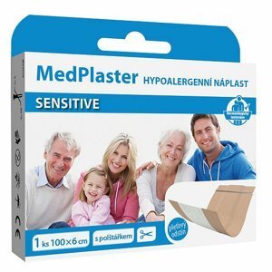 Medplaster Náplast Sensitive 100x6cm