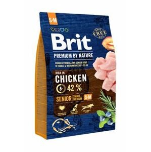 Brit Premium Dog By Nature Senior S M 3kg