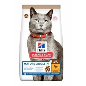Hill S Science plan Mature Adult No grain Chicken Dry pro kočky 1,5kg
