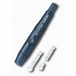 Autolanceta Accu-chek Softclix odběrové pero pro bezbolestný vpich,nastavení hlou