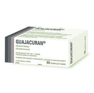 Guajacuran 200mg obalené tablety 50