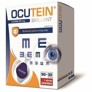 Ocutein Brillant Lutein 25mgdavinci90+30tobolek +dárek