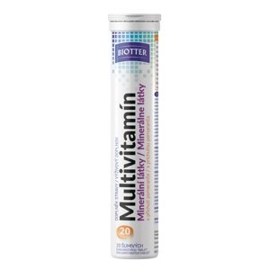 Biotter Multivitamín + minerální látky - šumivé tablety 20ks